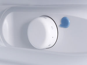 Upstreman 3.2 Cu.Ft Mini Fridge with Freezer, Double Door Mini Fridge, Adjustable Thermostat, Mini Refrigerator for Dorm, Office, Bedroom, Black