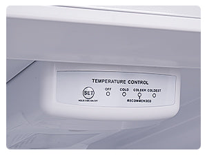 Upstreman 11.6 Cu.Ft. Double Door Fridge in Stainless Steel with Large Capacity Top Freezer, Auto Defrost, Adjustable Thermostat Control, Reversible Door Swing, ENERGY STAR