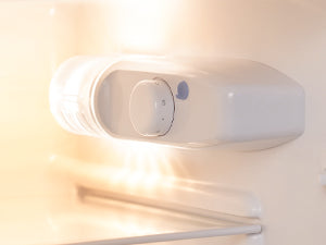 Upstreman 7.7 Cu.Ft. Double Door-Apartment Size Fridge with Large Capacity Top Freezer, Adjustable Thermostat Control, Reversible Door Swing,Black(BD75)