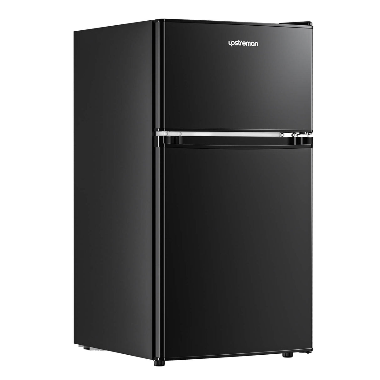 3.2 Cu.Ft Double Door Mini Fridge, Stainless, Low Energy Consumption –  Upstreman