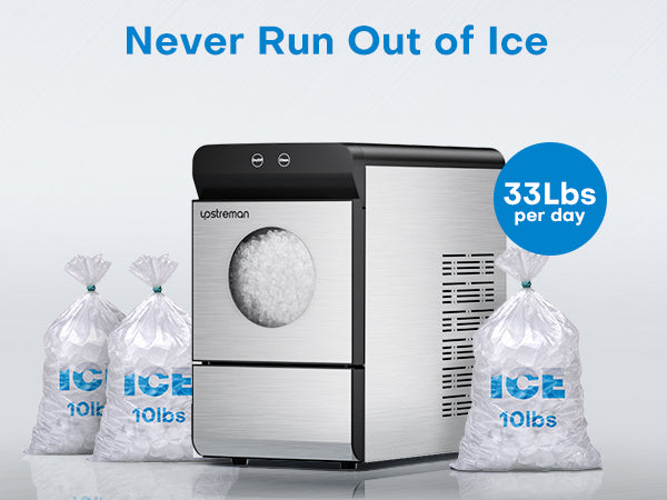 Upstreman X90 pro Nugget Ice Maker Countertop