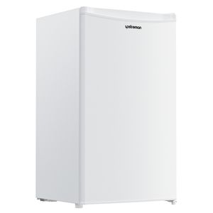 Upstreman 3.2 Cu.Ft Mini Fridge with Freezer, Single Door Mini Fridge, Adjustable Thermostat, Mini Refrigerator for Dorm, Office, Bedroom, White