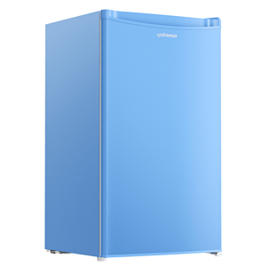 Upstreman 3.2 Cu.Ft Mini Fridge with Freezer, Single Door, Adjustable Thermostat, Refrigerator for Dorm, Office, Bedroom