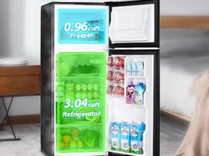 Upstreman 4.0 Cu.Ft Compact Refrigerator