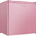 1.7 Cu.Ft Mini Fridge with Freezer, Dorm Essentials, Adjustable Thermostat, Energy Saving, Low Noise, Single Door Compact Refrigerator for Dorm, Office, Bedroom, Pink-Fr17