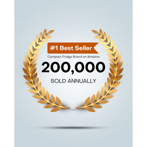 Upstreman BR321 mini fridge is best seller in Amazon