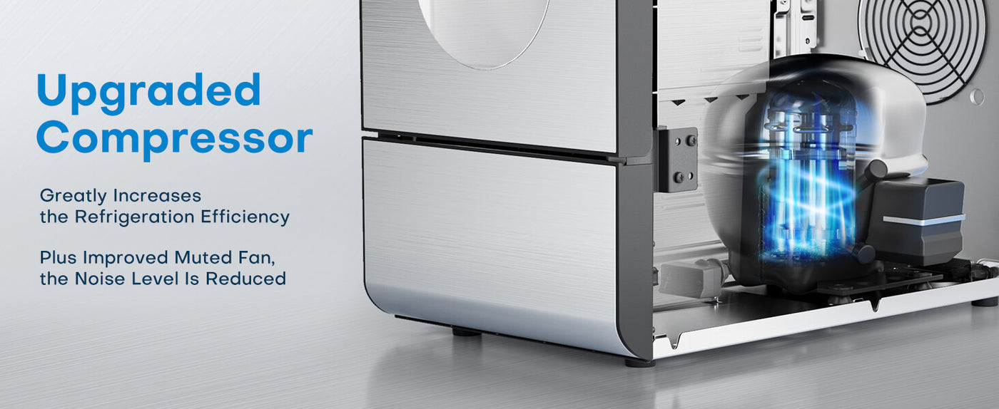 Upstreman X90 pro Nugget Ice Maker Countertop